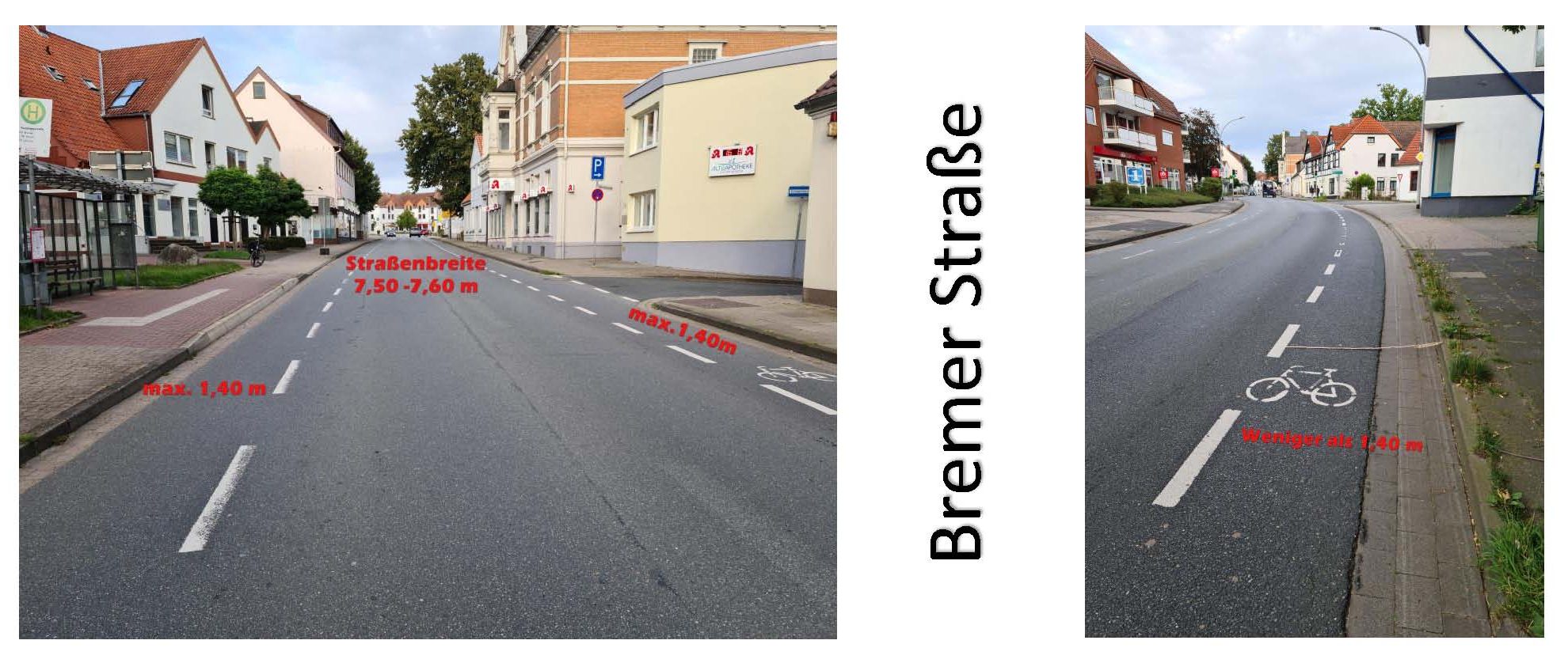 Verkehrsgefährdung Radfahrender